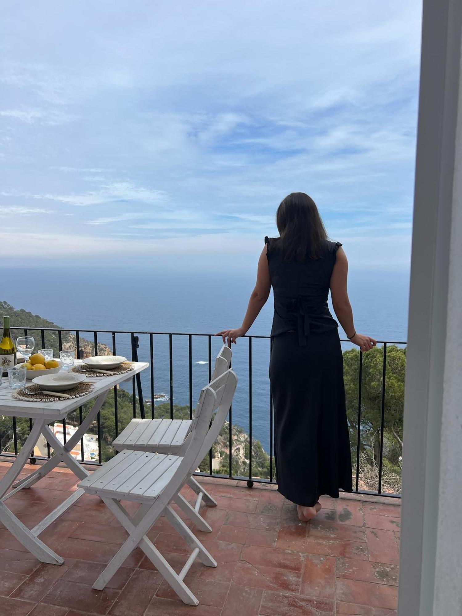 Casa Blanca De Begur Con Vistas Al Mar Y Piscina Villa ภายนอก รูปภาพ