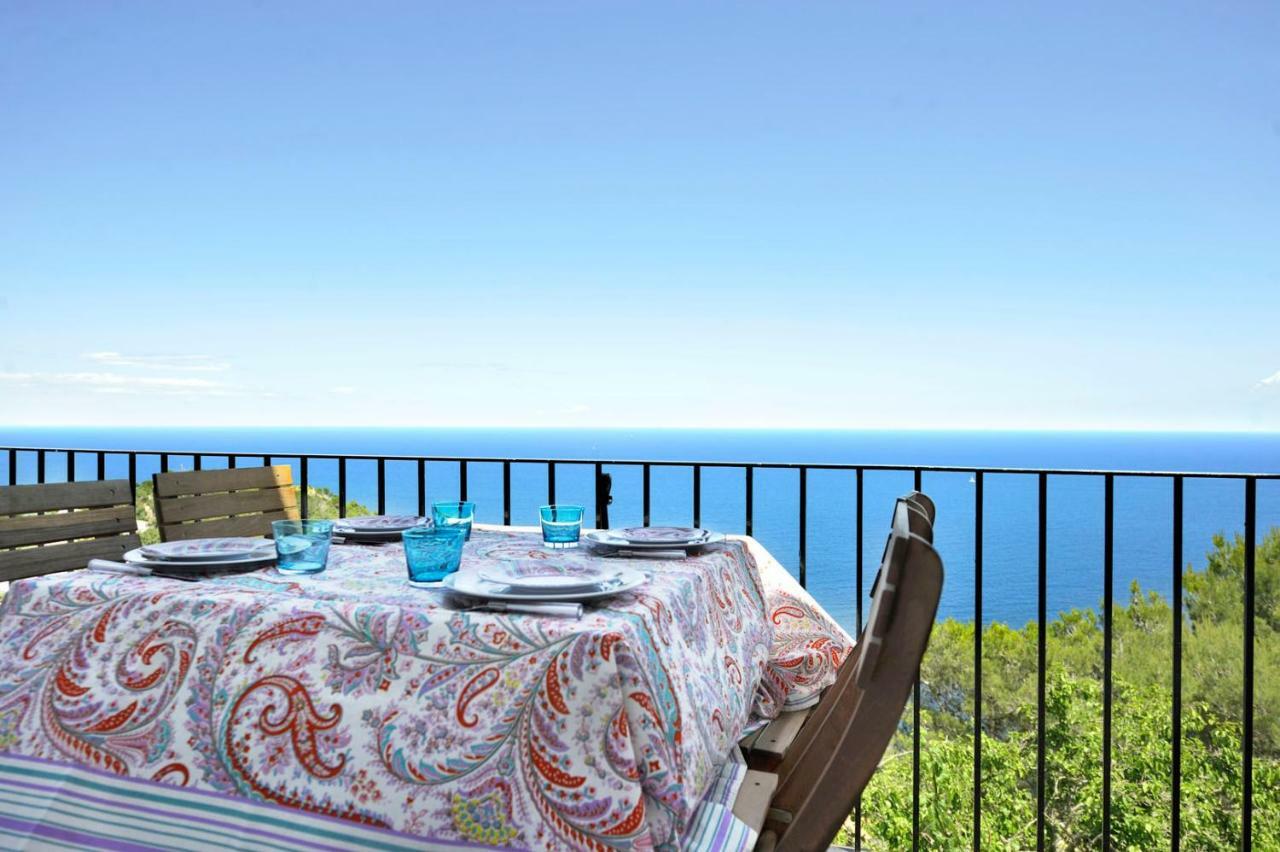 Casa Blanca De Begur Con Vistas Al Mar Y Piscina Villa ภายนอก รูปภาพ